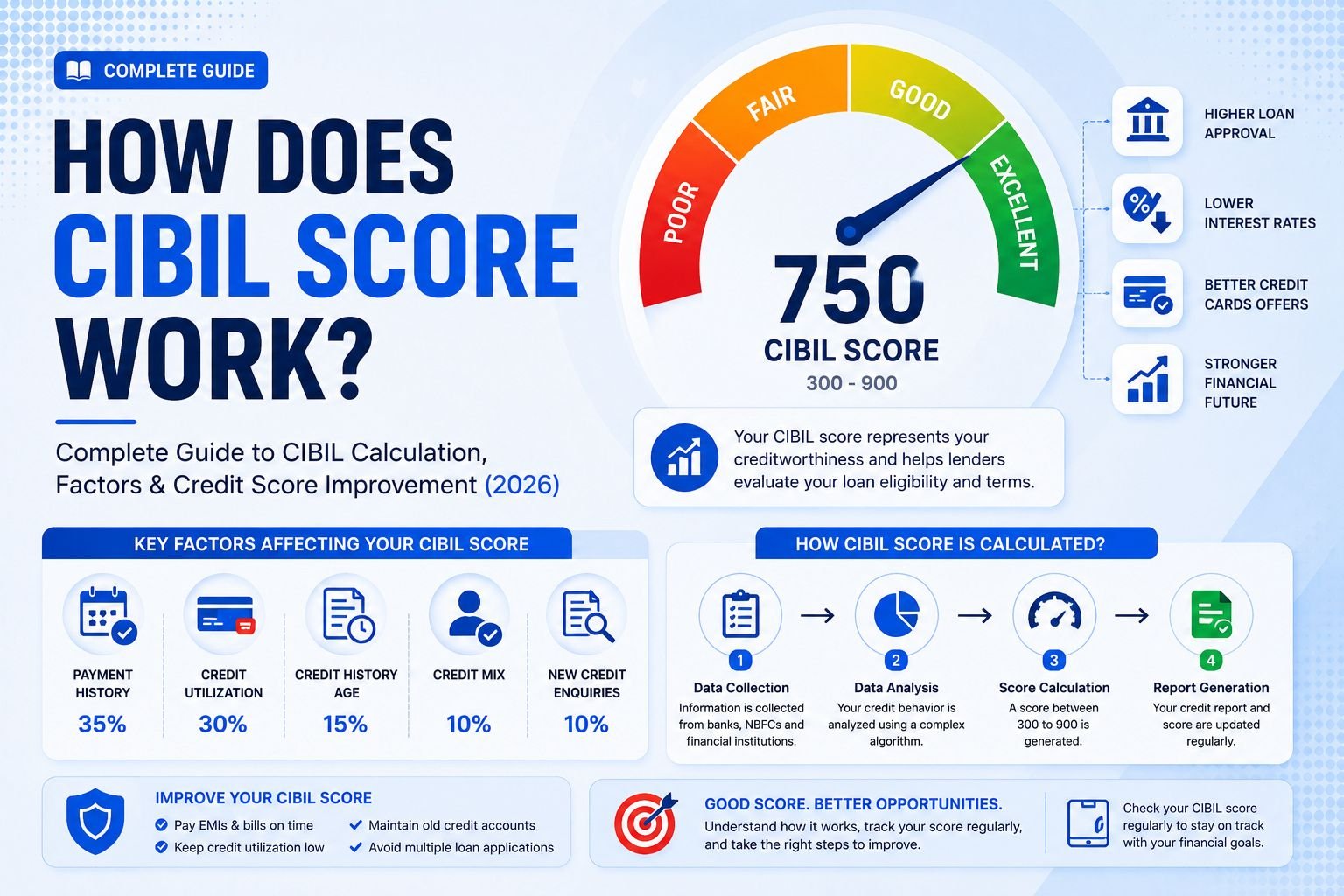 How Does CIBIL Score Work
